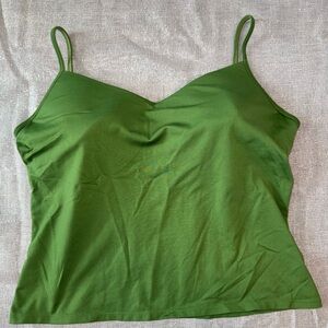 New York & Company Olive Green Tank Top